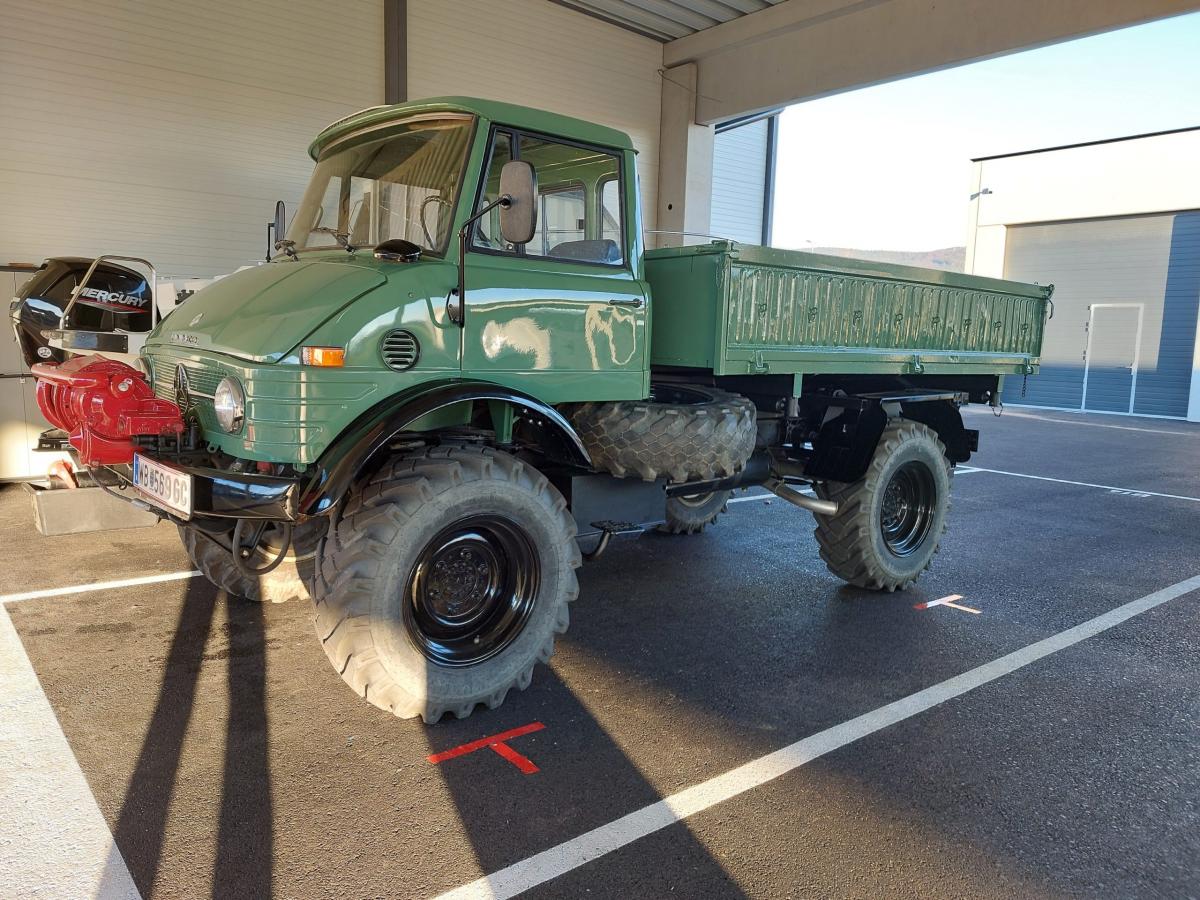 Unimog 416 Seitenansicht